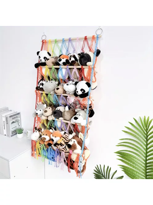 Plüssállat Tároló Háló Gyerekszobai Rendszerező