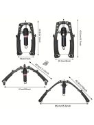 Hidraulikus karerősítő és mellkasi edző – Felsőtest izomerősítő fitnesz eszköz