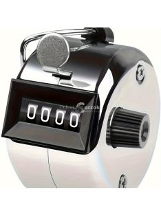   Fém Kézi Számláló, Mechanikus Kézi Kattintószámláló Pontos Számoláshoz