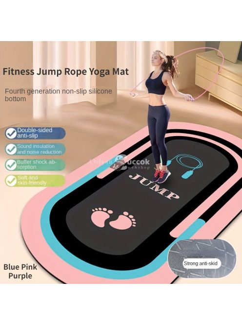 Extra Nagy, Csendes Szivárvány Jóga Szőnyeg - Kényelmes és Tartós Edzőszőnyeg Meditációhoz és Fitneszhez