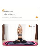 Extra Nagy, Csendes Szivárvány Jóga Szőnyeg - Kényelmes és Tartós Edzőszőnyeg Meditációhoz és Fitneszhez