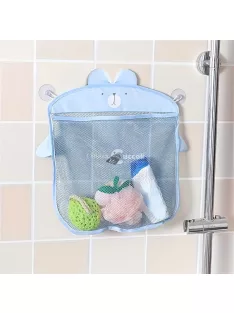   Kék Fürdőjáték Tároló Háló Tapadókoronggal Gyerekeknek