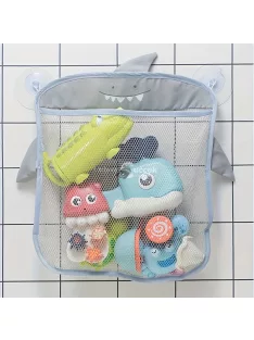   Kék Fürdőjáték Tároló Háló Tapadókoronggal Gyerekeknek