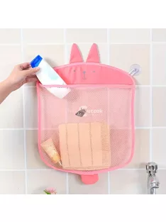   Kék Fürdőjáték Tároló Háló Tapadókoronggal Gyerekeknek