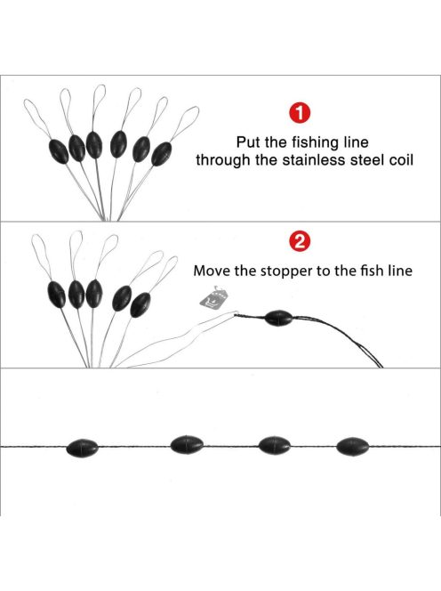 Ultimate Horgász Gumi Gyöngyök S - Prémium Minőségű Horgászfelszerelés