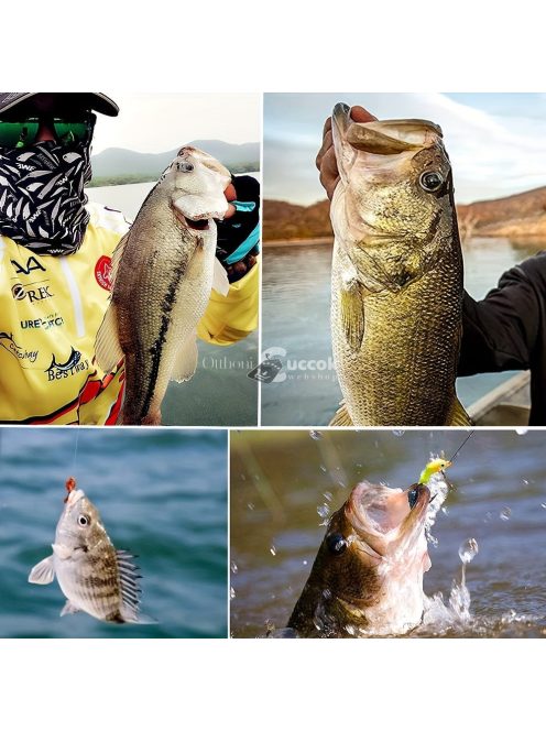 Komplett Horgászfelszerelés Készlet 360 Db-os Csali Készlet Horgászathoz és Halászathoz