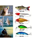 Komplett Horgászfelszerelés Készlet 360 Db-os Csali Készlet Horgászathoz és Halászathoz