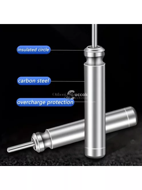 Elektronikus horgászbot világító úszóbot-lámpa, lítium akkumulátoros LED világítás, 2 zöld fény, 1 lyukú kivitel