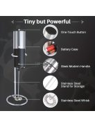 Gyors és egyszerű elektromos tejhabosító kávékészítéshez és italokhoz