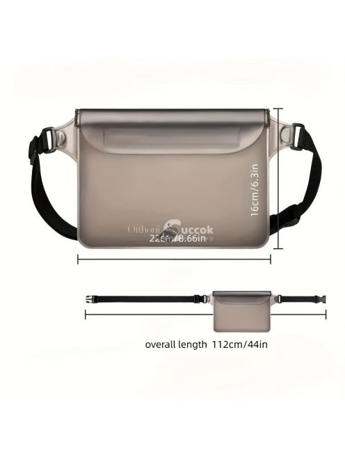 Vízálló telefon tároló táska úszáshoz és strandoláshoz, biztonságos vízparti használatra