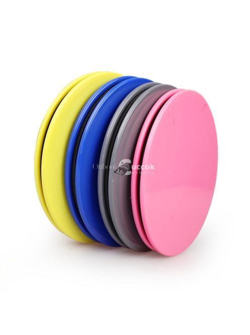 1 pár lábcsúszka Fekete - Fitnesz és Jóga Gyakorlatokhoz