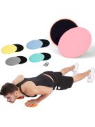 1 pár lábcsúszka Fekete - Fitnesz és Jóga Gyakorlatokhoz