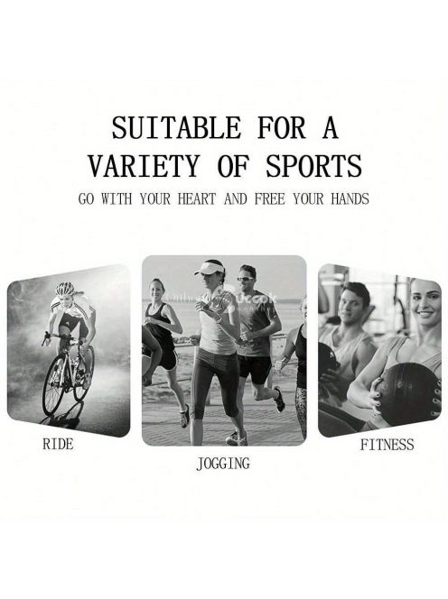 Rózsavörös Vászon Karpántos Táska Kültéri Sportokhoz és Szabadidős Tevékenységekhez