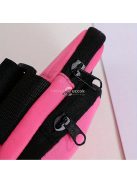 Rózsavörös Vászon Karpántos Táska Kültéri Sportokhoz és Szabadidős Tevékenységekhez