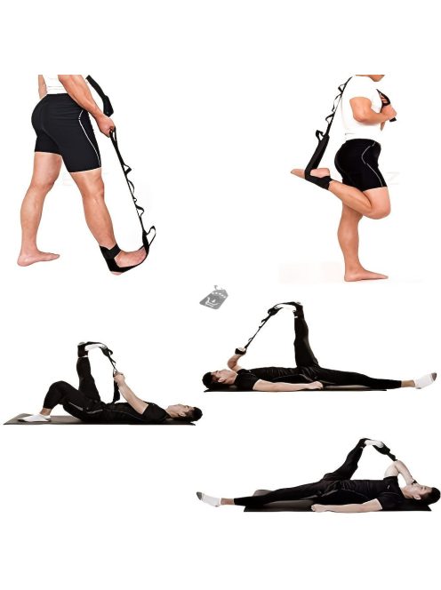 Jóga Láb Nyújtópánt Rugalmas Szalag Edzéshez és Nyújtáshoz