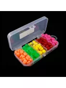 100db Puha Szilikon Horgászcsali Kukoricaszem Kialakítással a Hatékony Horgászatért