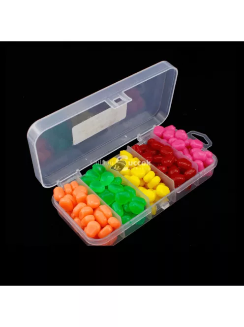 100db Puha Szilikon Horgászcsali Kukoricaszem Kialakítással a Hatékony Horgászatért