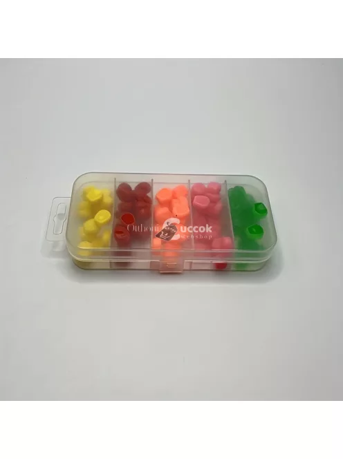 100db Puha Szilikon Horgászcsali Kukoricaszem Kialakítással a Hatékony Horgászatért