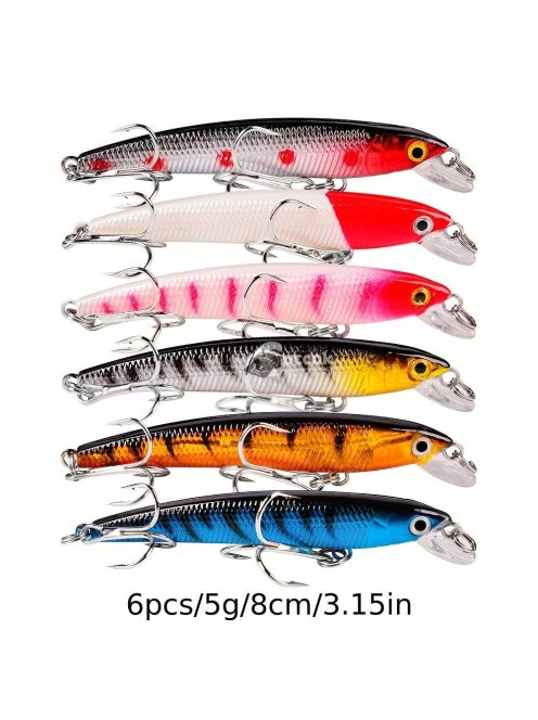 20DB Professzionális Horgászcsali Készlet - Ideális Édesvízi és Tengeri Horgászathoz