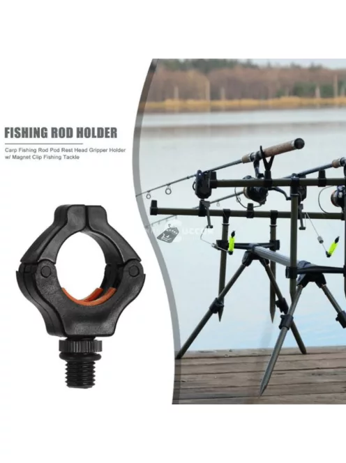Horgászbot hüvely tartó mágneses kapcsokkal - Biztonságos és stabil tárolás horgászathoz