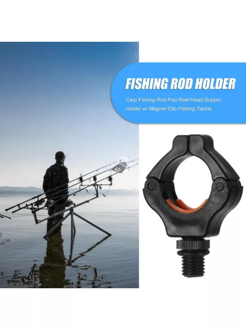 Horgászbot hüvely tartó mágneses kapcsokkal - Biztonságos és stabil tárolás horgászathoz
