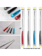 Rozsdamentes Acél Horog Eltávolító és Gyors Lekapcsoló Eszköz Horgászathoz, Fekete