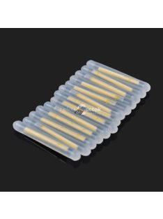   20 db fluoreszkáló világító fénypálcika éjszakai horgászathoz, 4,5 mm – növelje a fogást hatékonyan