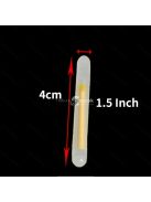 20 db fluoreszkáló világító fénypálcika éjszakai horgászathoz, 4,5 mm – növelje a fogást hatékonyan