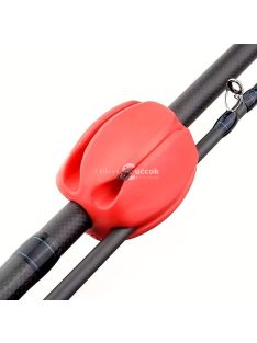   Újrafelhasználható Műanyag Horgászbot Tartó - Tojás Alakú, Fekete Színű