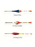 10 Darabos Vegyes Méretű Horgász Úszó Készlet