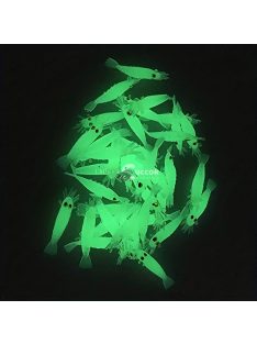   50db Puha Világító Garnéla Horgászcsali Éjszakai Horgászathoz