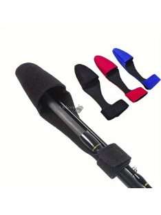   Horgászbot Zsinór és Védő Botkupak Piros Színű, Horgászati Kiegészítőkkel