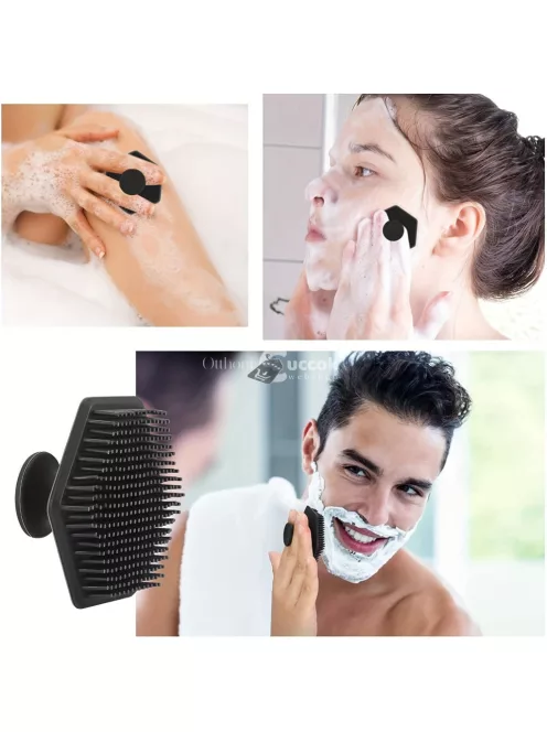 Férfi szilikon arctisztító kefe bőrfrissítő eszköz mindennapi használatra