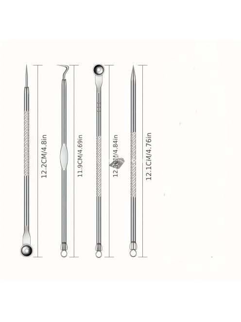 Mitesszer eltávolító készlet - Professzionális bőrápoló eszköz készlet a hatékony pórustisztításhoz