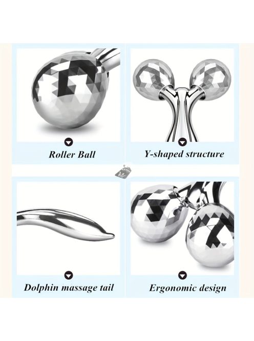 3D görgős arcmasszírozó bőrfeszesítéshez és vérkeringés javításához