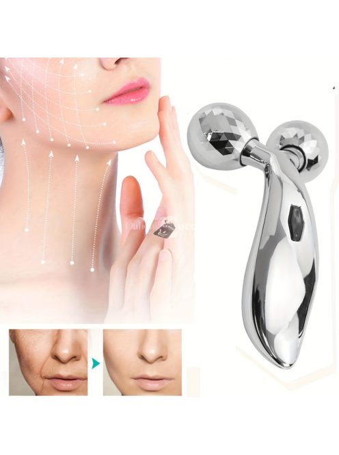 3D görgős arcmasszírozó bőrfeszesítéshez és vérkeringés javításához