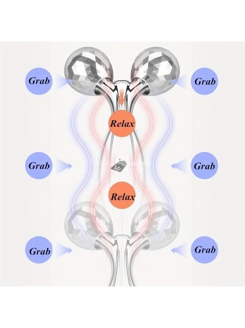 3D görgős arcmasszírozó bőrfeszesítéshez és vérkeringés javításához