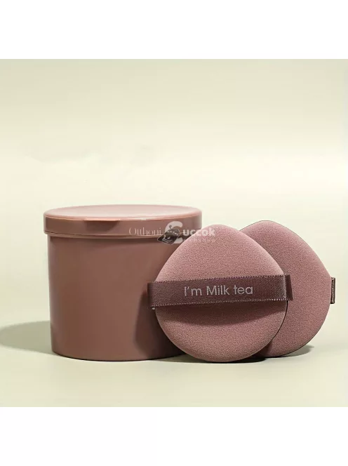 7 db Air Cushion Puff újrafelhasználható sminkszivacs nedves és száraz használatra, folyadékhoz, krémhez, alapozóhoz és púderhez, Barna - 7 DB