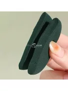 7 db Air Cushion Puff újrafelhasználható sminkszivacs nedves és száraz használatra, folyadékhoz, krémhez, alapozóhoz és púderhez, Barna - 7 DB