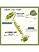 Jade Roller & Gua Sha, Archenger, Természetes Kő Arcszépítő és Masszázs Roller Szett