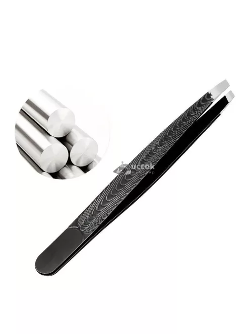 Precíziós csipesz haj- és szemöldökápoláshoz - Professzionális szőrtelenítő eszköz pontos formázáshoz