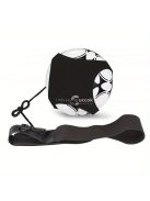 Labdarúgó edzőháló beépített zsinórral edzésekhez és gyakorláshoz