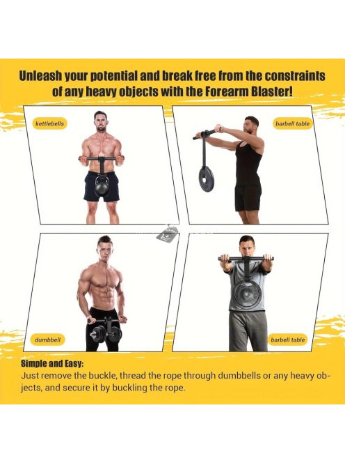 Ultra-Erős Alkar és Csukló Erősítő Edzőeszköz Fitness és Rehabilitáció Céljára