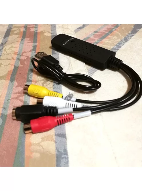 Easycap - USB videó digitalizáló adapter analóg videó rögzítéshez és konvertáláshoz