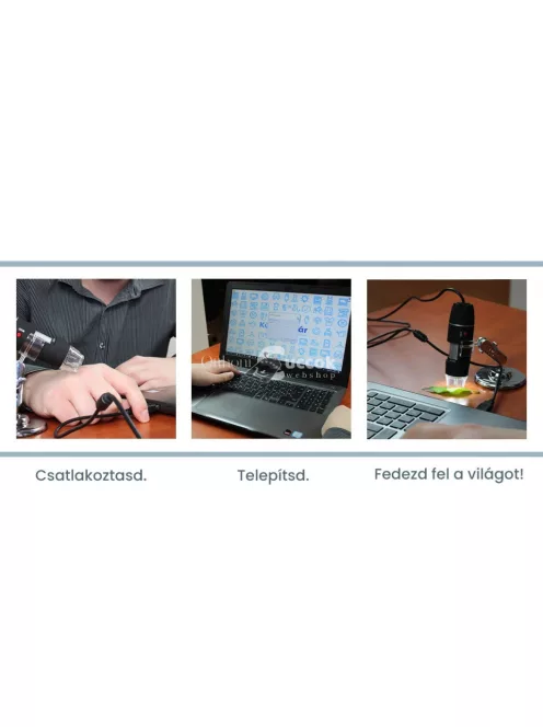 USB digitális mikroszkóp kamera, nagyfelbontású képalkotás számítógépes csatlakozással