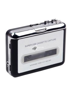   Kazetta digitalizáló, magnókazetta digitalizáló - Easycap USB Audio Digitalizáló Adapter régi kazetták digitalizálásához