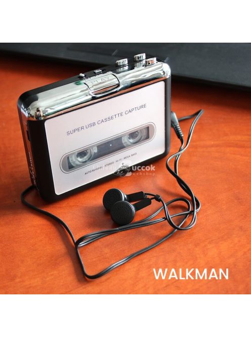 Kazetta digitalizáló, magnókazetta digitalizáló - Easycap USB Audio Digitalizáló Adapter régi kazetták digitalizálásához