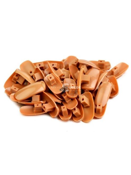 Profi gyakorló kéz műkörömépítéshez - realisztikus szilikon modell oktatási célokra