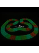 Autópálya játék szett világító autóval gyerekeknek és családi szórakozáshoz