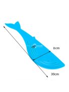 Bálna alakú tea- és kávészűrő konyhai kiegészítő